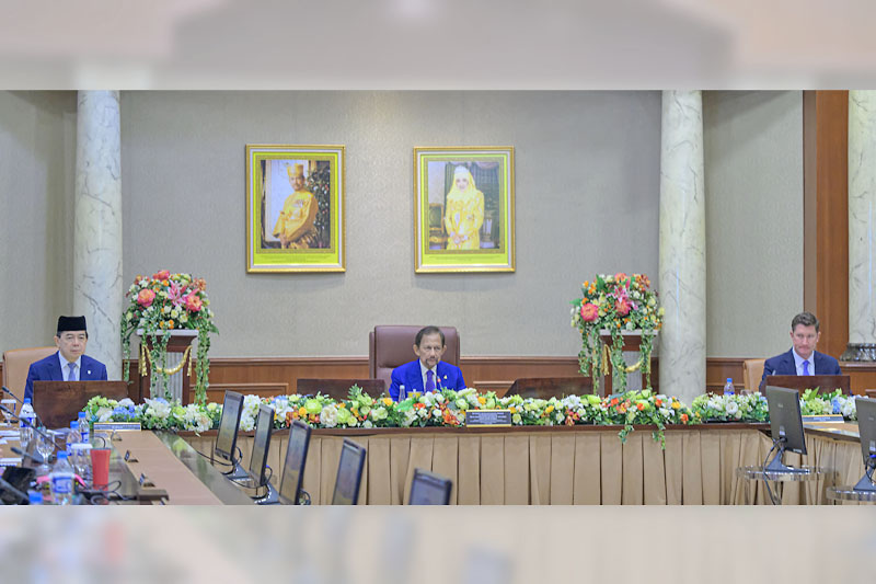 His Majesty The Sultan and Yang Di-Pertuan of Brunei Darussalam Chaired the 414th Board of Directors Meeting of BSP and 192nd Board of Directors Meeting of BSM