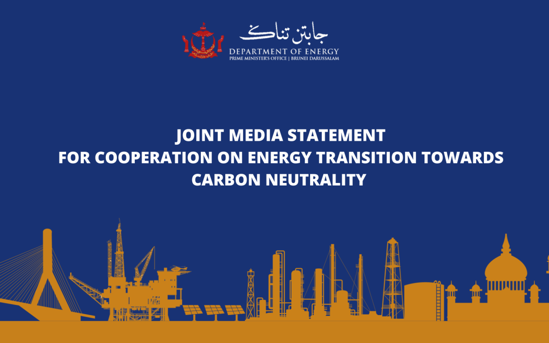 Joint Media Release for Cooperation on Energy Transition towards carbon neutrality